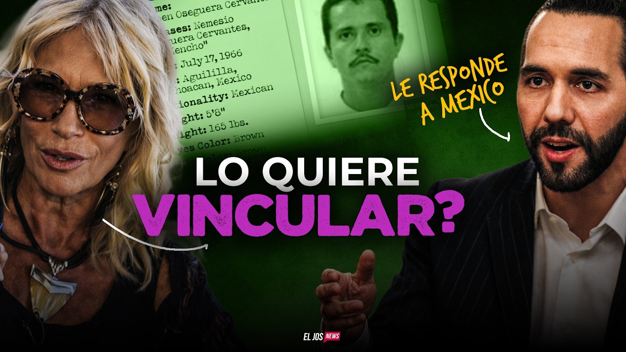 PERIODISTA MEXICANA hace señalamientos GRAVES y BUKELE responde a MEXICO