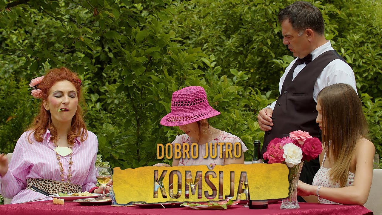 DOBRO JUTRO, KOM&Scaron;IJA - Čedo servirao Grofici građevinski materijal