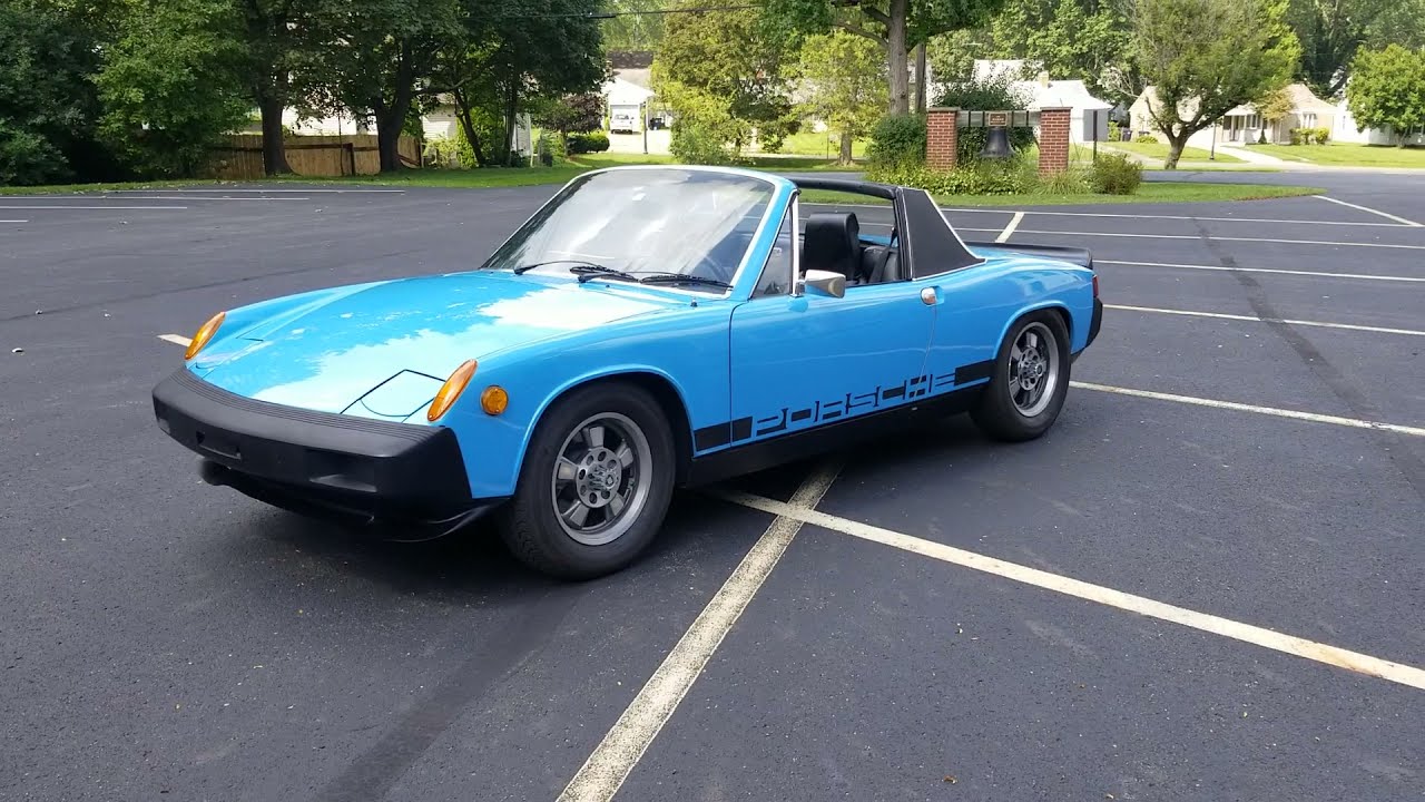 1975 Porsche 914 1.8 For Sale Laguna Blue Comprehensive Walk-Around