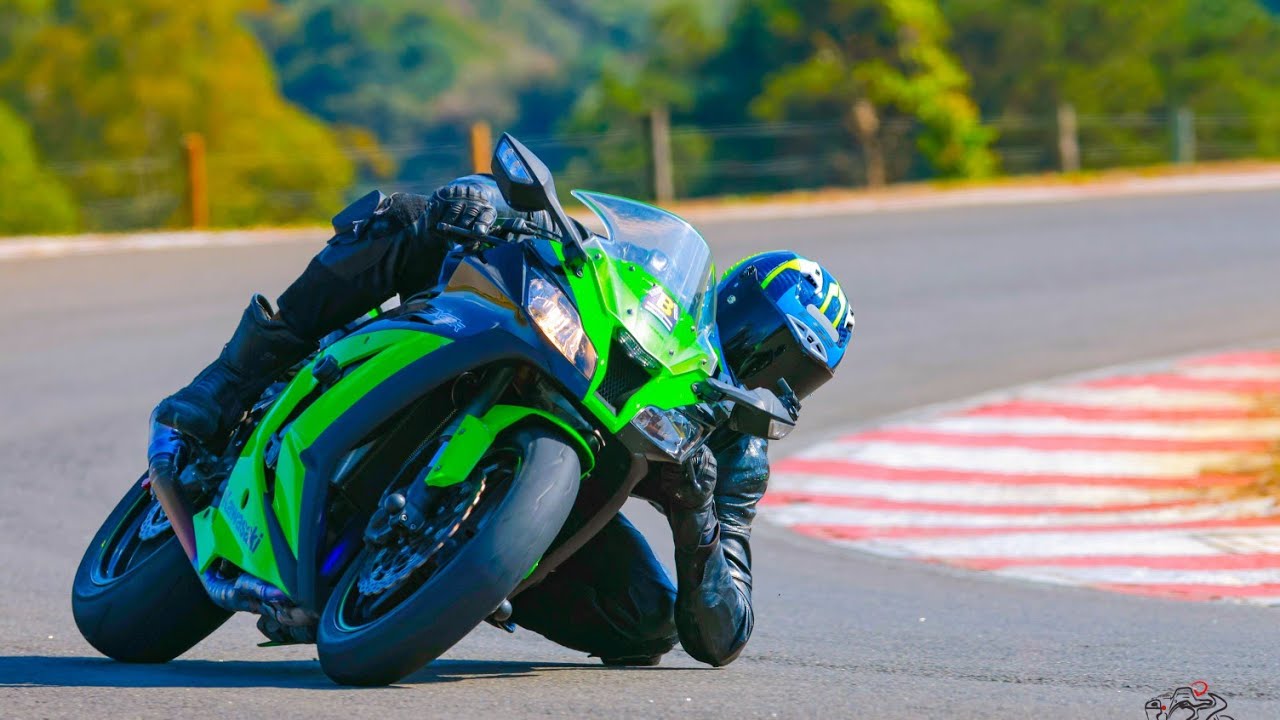 zx10r como vocês nunca viram, raspando o cotovelo nas curvas! derretendo a saboneteira! #zx636r