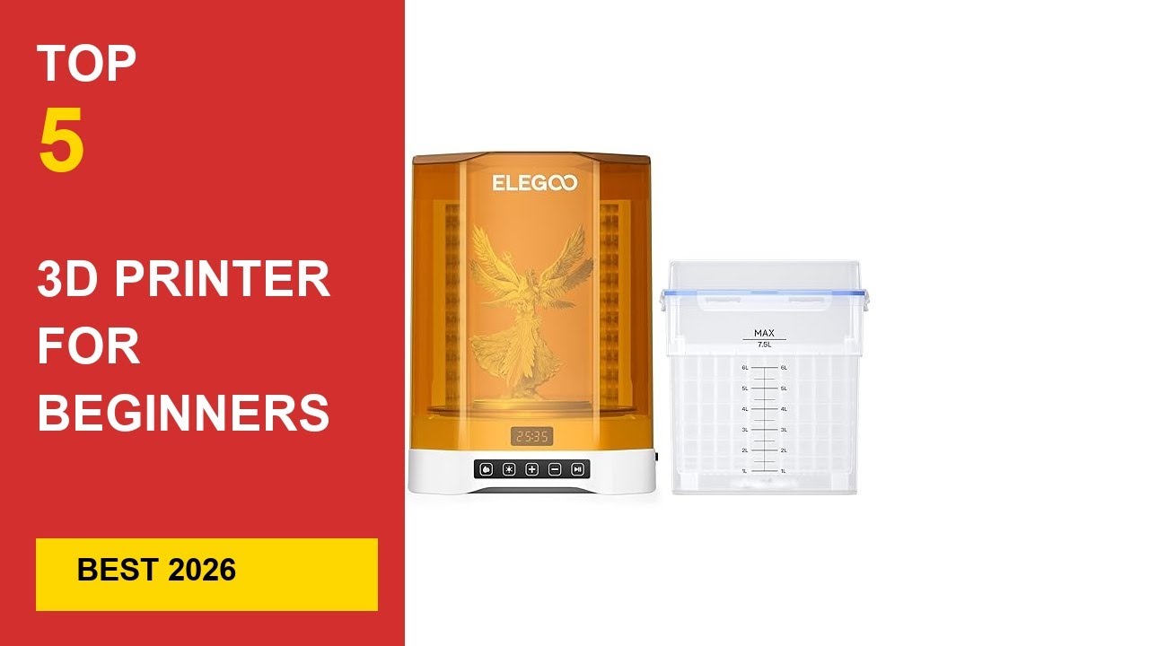 Best 3D Printer For Beginners Resin in 2026 - Expert Reviews in 2026
