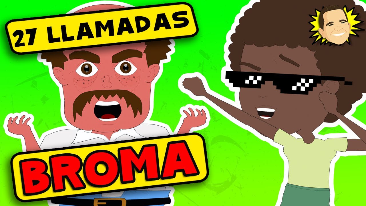 27 Bromas Telefónicas para Partirse de Risa 😂😜 Chistes Cortos