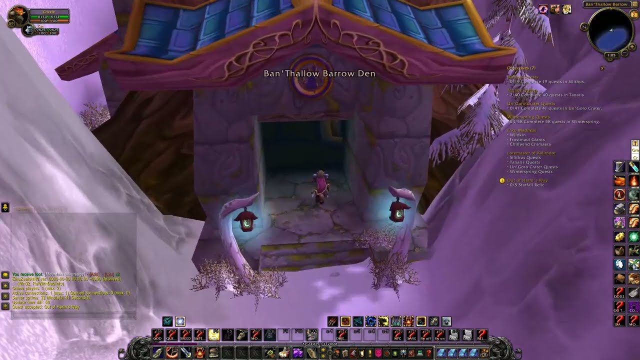 WOW Cata Quest 'Out of Harm's Way - 28701' Horde on a PS