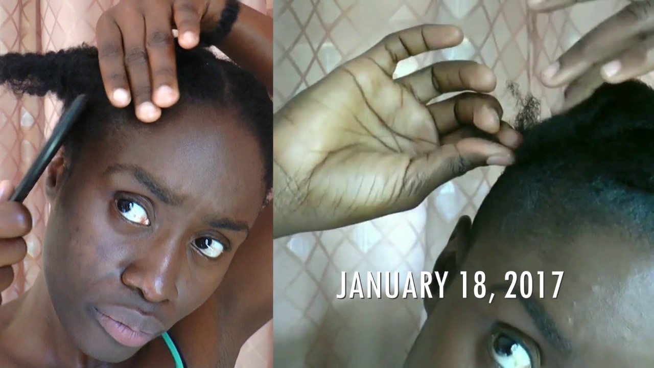 One Month NATURAL HAIR GROWTH  | HOW DOES HAIR GROW?