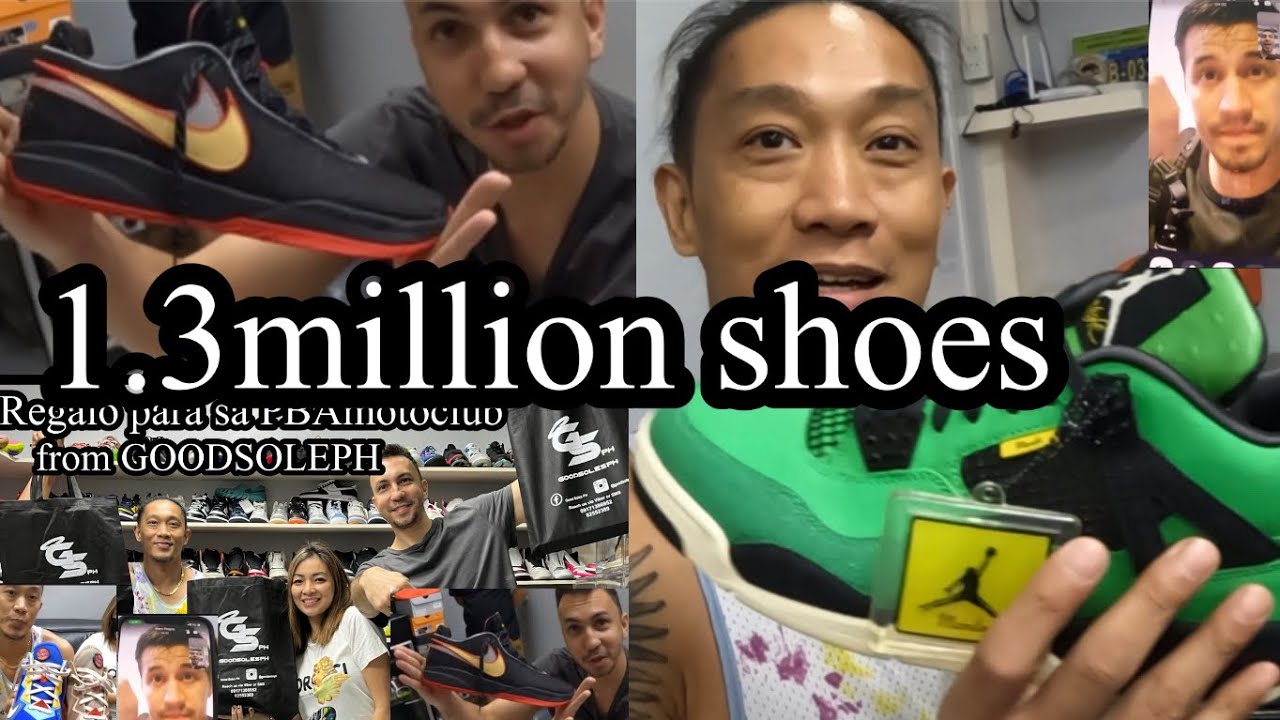 GoodsolePH nibigyan ng Gift ang PBAmotoclub Rico Jayjay Pingris