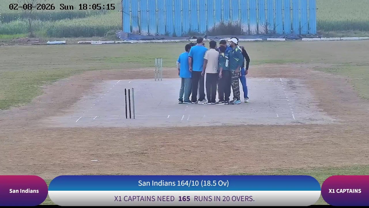 SAN INDIANS VS X1 CAPTAINS