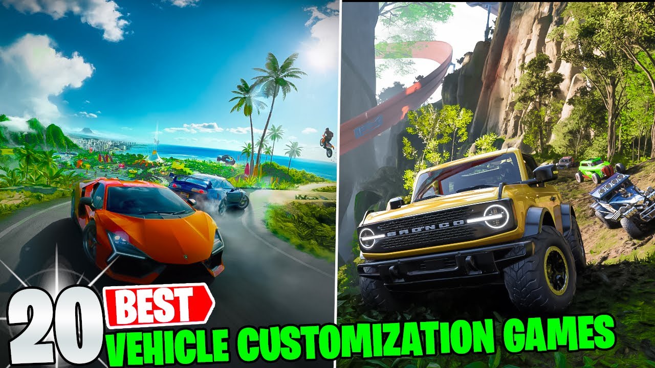 20 Racing Games With The Best Vehicle Customization