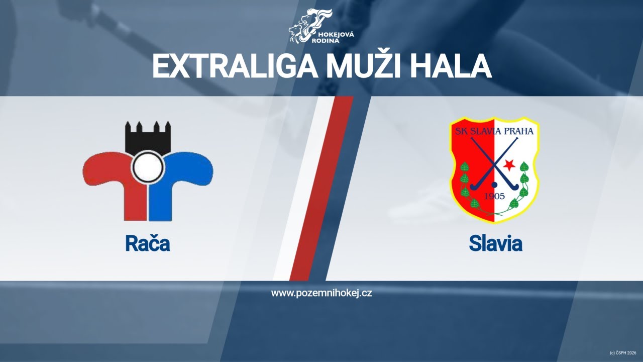 Rača  - Slavia 24.1.2026 19:00 Extraliga muži hala