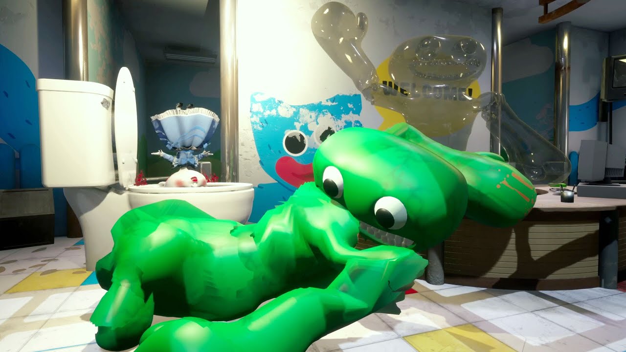 Jumbo Josh入侵了玩具廠P0-P4《poppy playtime》BUGS MODS （bigpuru）