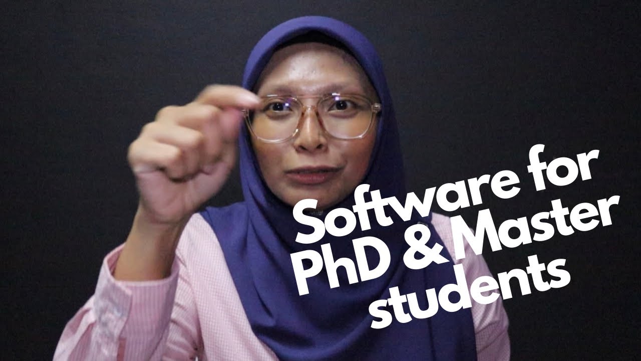 #78 Softwares for Postgraduate Students. Wajib tahu!