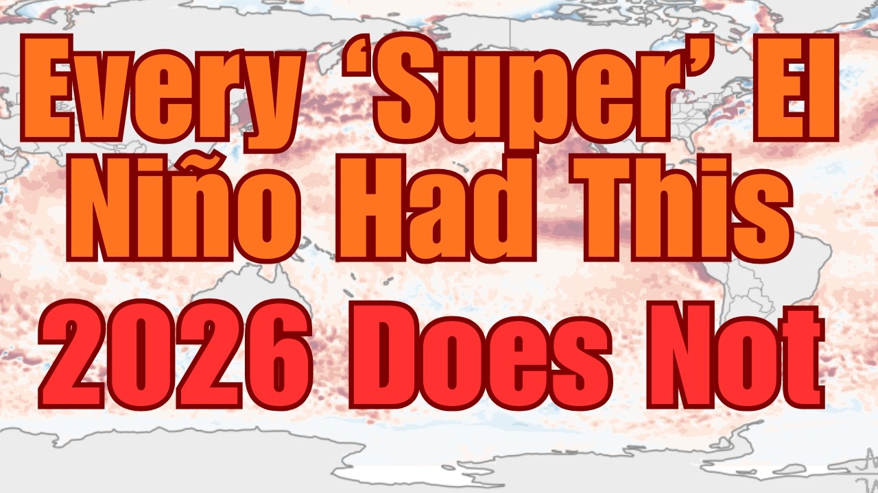 Every Strongest El Ni&ntilde;o Had This. This One Doesn't