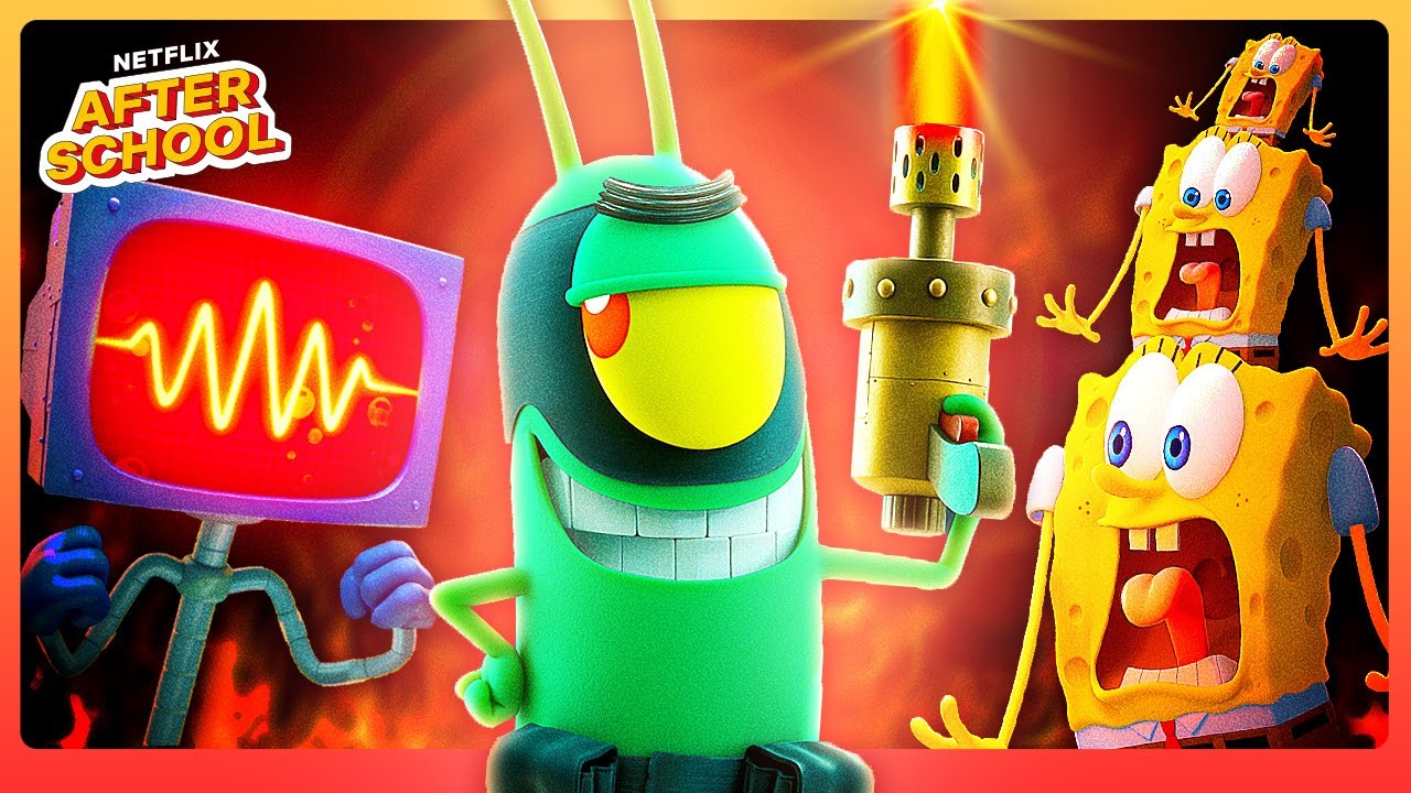 Plankton's Most EVIL Moments 🔥 Plankton: The Movie | Netflix Family