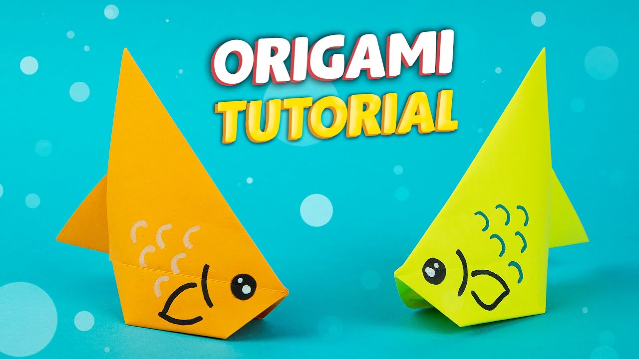 Origami fish easy | How to make paper fish | Paper craft