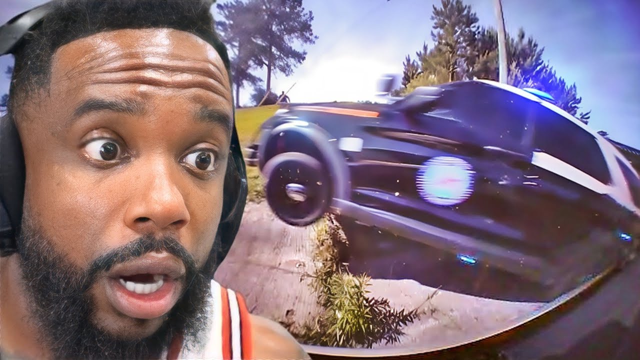 Реакция CashNasty на полицейскую погоню на скорости 133 мили в час, закончившуюся полным хаосом