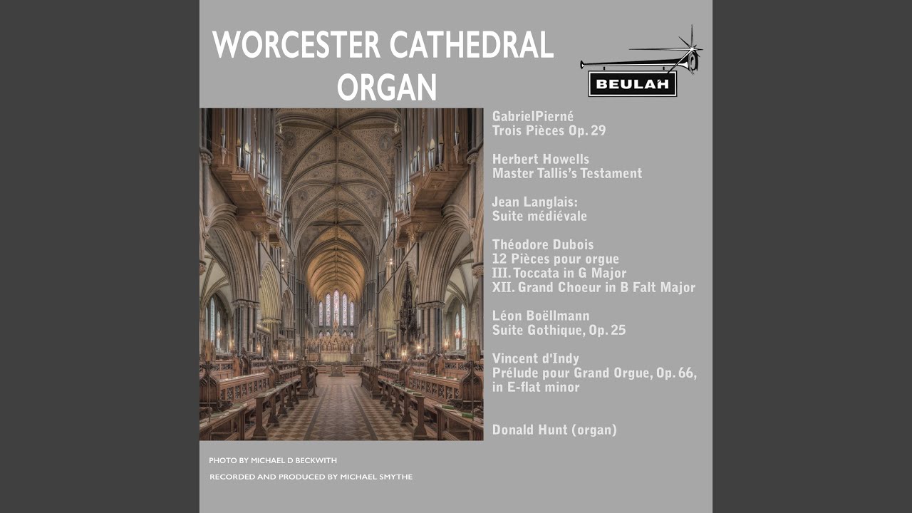 12 Pièces pour orgue: XII. Grand Choeur in B-Flat Major