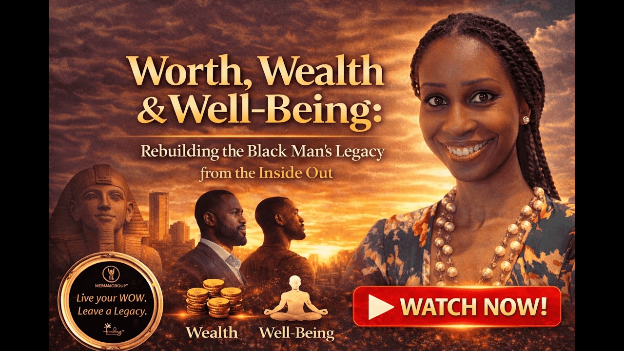 Worth, Wealth & Wellbeing: Rebuilding The Black Man's Legacy From The Inside Out