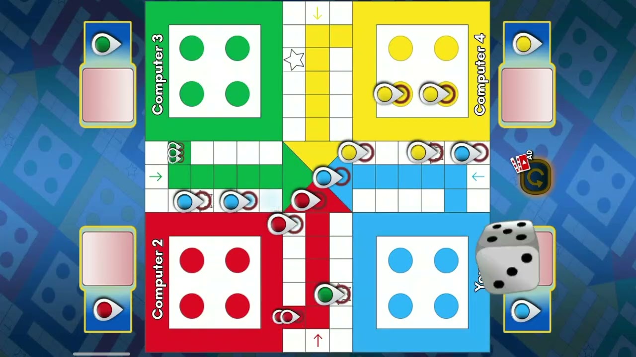 Ludo King playing with 4 offline random player ।। Ludo king ।। Ludo Games ।। #01