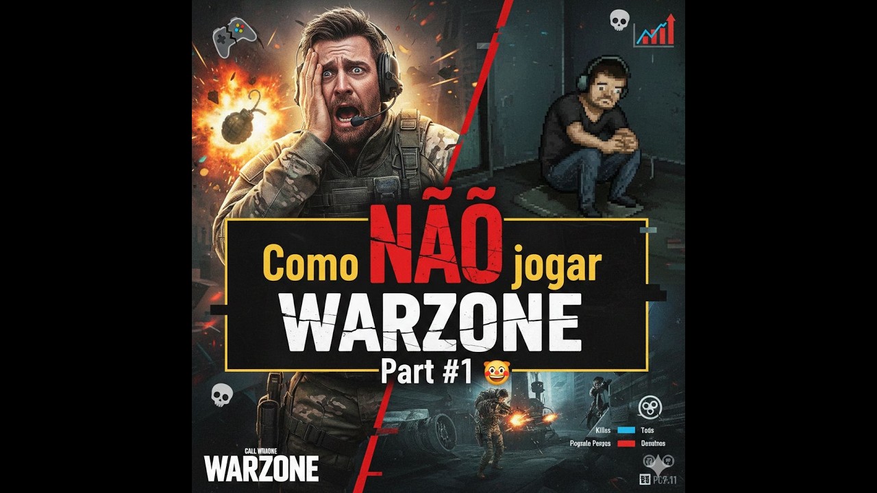 Como NÃO jogar Warzone!! Part#1