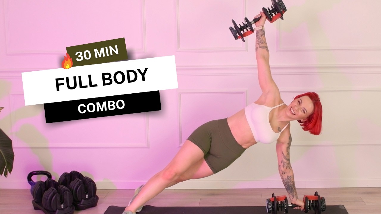 30 MIN FULL BODY COMBO WORKOUT 🔥 (Strength + Core) | RE:START Week 3