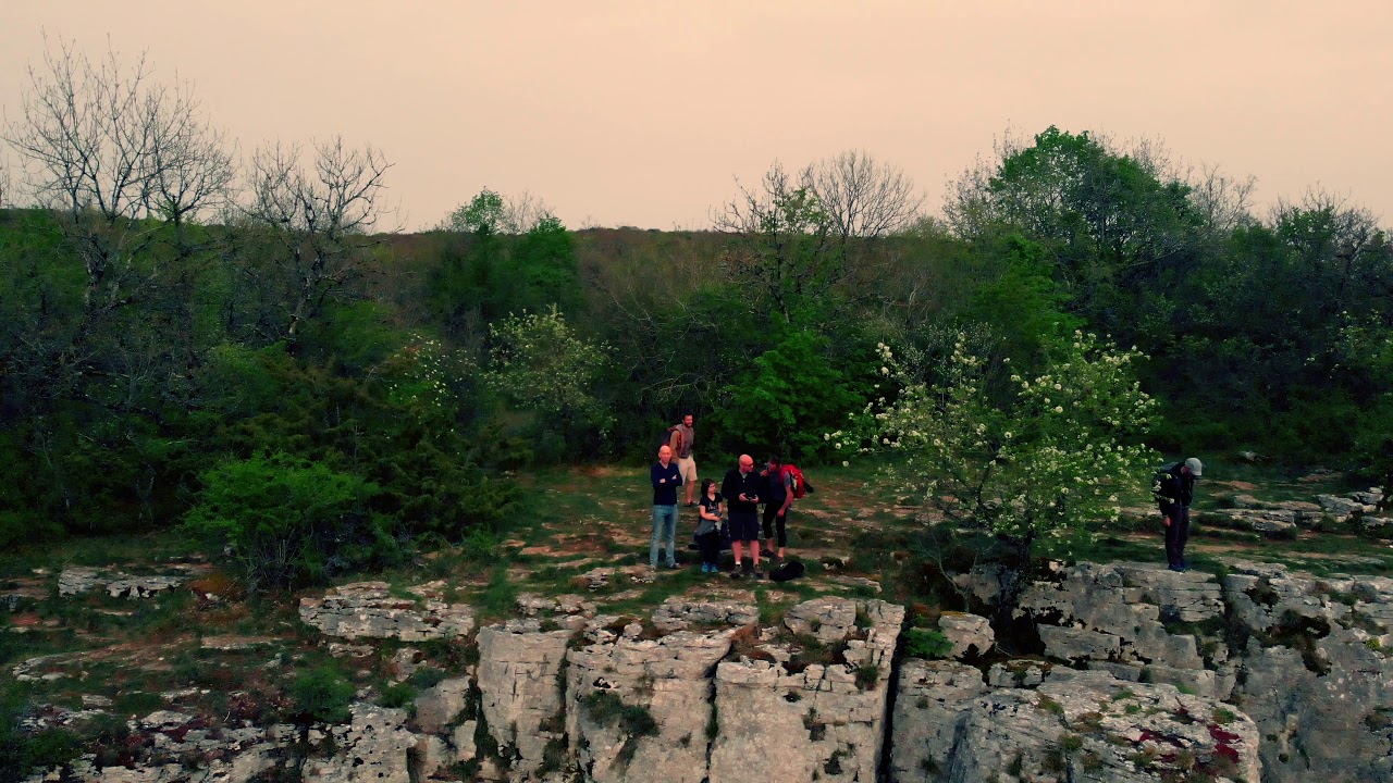 Les falaises de Bouilland (C&ocirc;te d'Or)