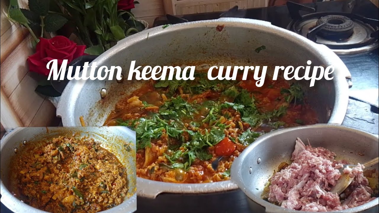 Today special mutton keema🐐 curry recipe it's so yummy 😋