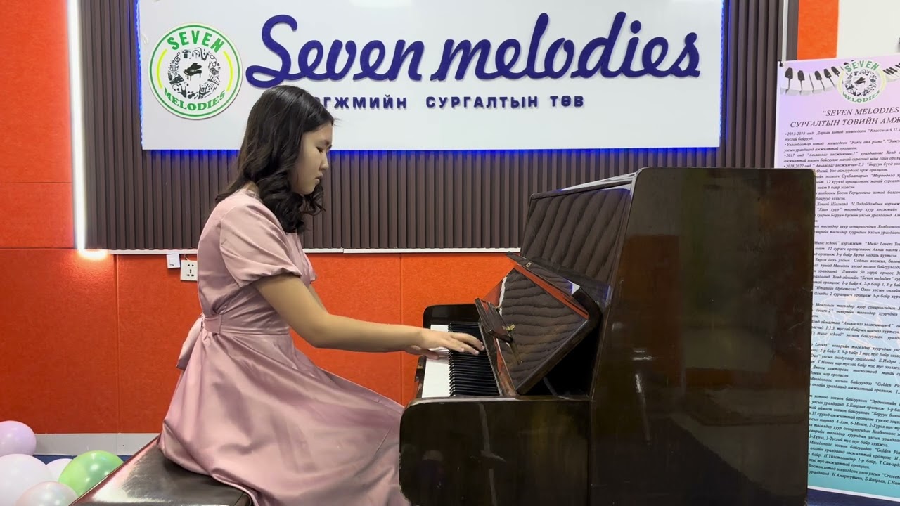 Under 12 years old D.Dulguun Stephen Heller “Prelude No.8 in F minor”