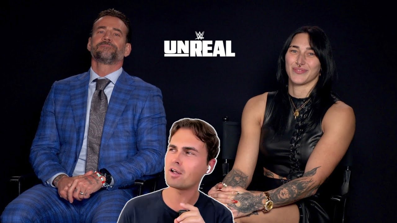 CM Punk & Rhea Ripley on WWE: UNREAL — What It’s REALLY Like Backstage Under Triple H