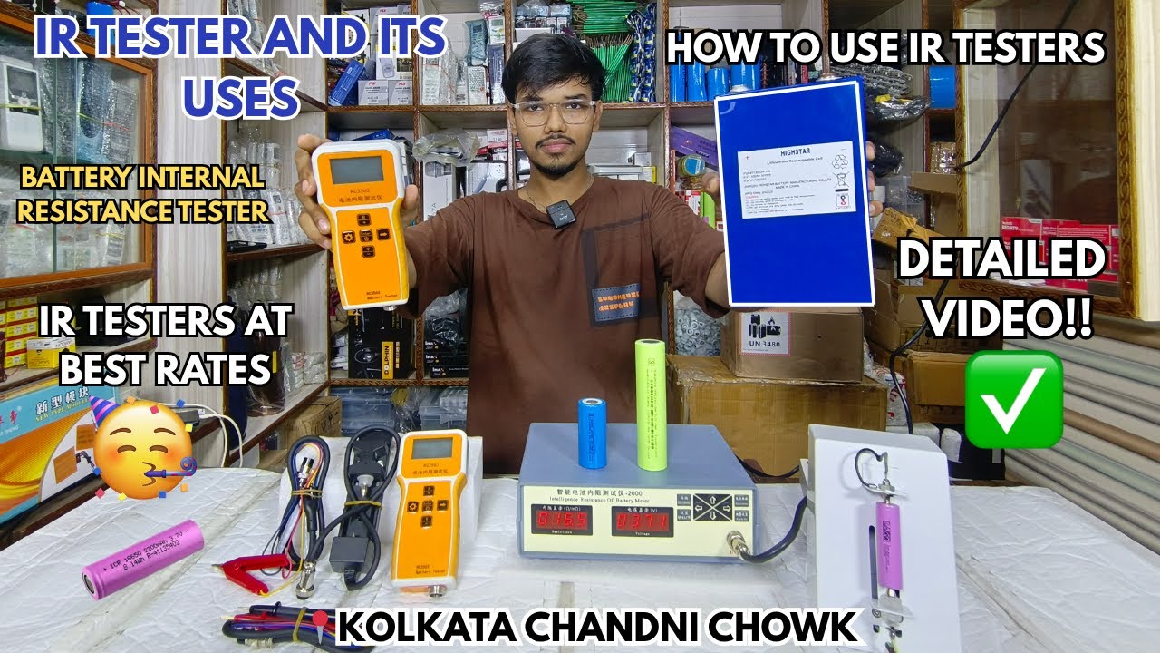 IR TESTERS AND THEIR USES✅ | HOW TO USE IR TESTER PROPERLY TO MAKE A BATTERY PACK | DETAILED VIDEO🥳