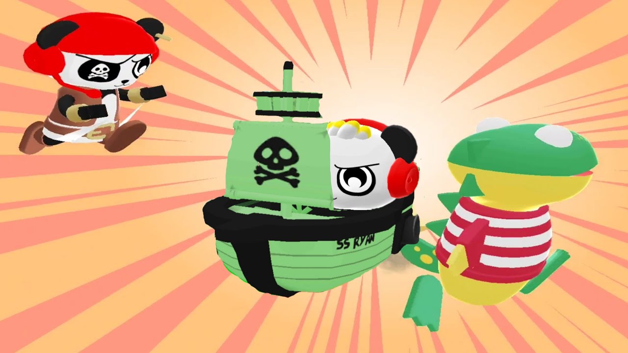 Tag with Ryan | Combo Panda Sailing Ghost Pirate Ship | U-PLAY