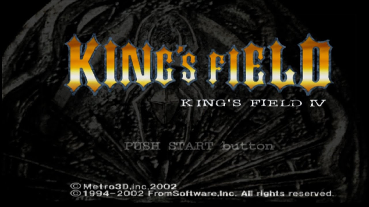 Let's play King's Field 4 (PCSX2 emulator) - part 1