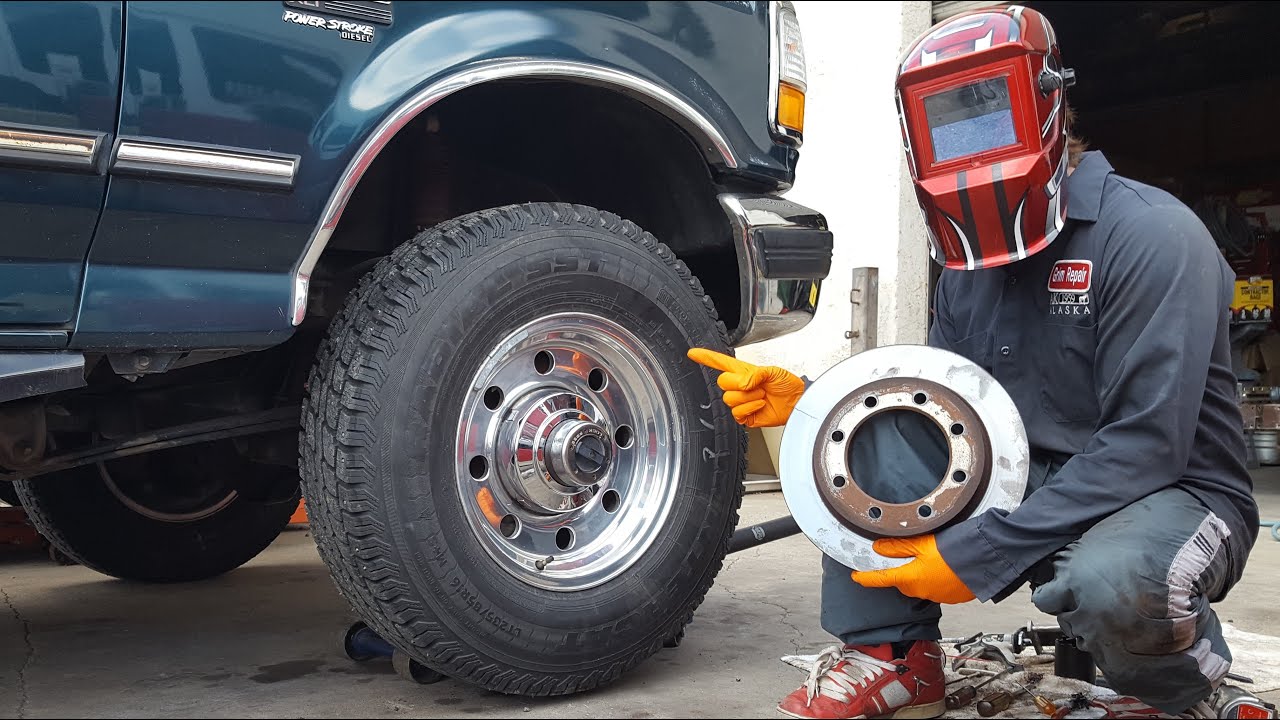 Замена переднего ротора 4x4 Ford F Series F150 F250 F350