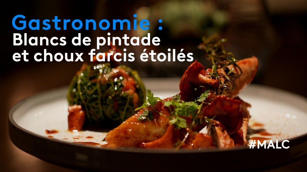 Gastronomie : blancs de pintade et choux farcis étoilés