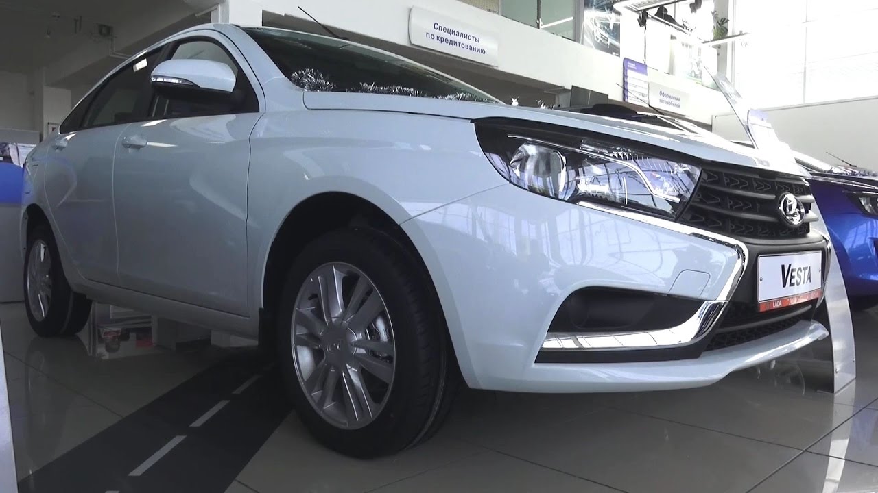 2016 LADA VESTA 1.8 AMT. Обзор (интерьер, экстерьер, двигатель).