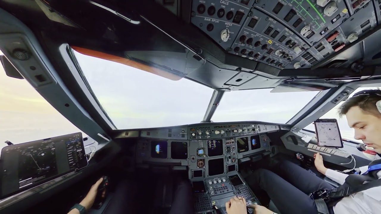 A320 Cockpit Takeoff Tutorial: Real Pilot POV Irkutsk-Moscow
