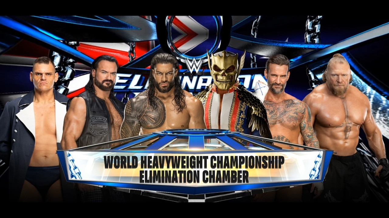 WWE 2K25 - Elimination Chamber Full Match (2KHDR)