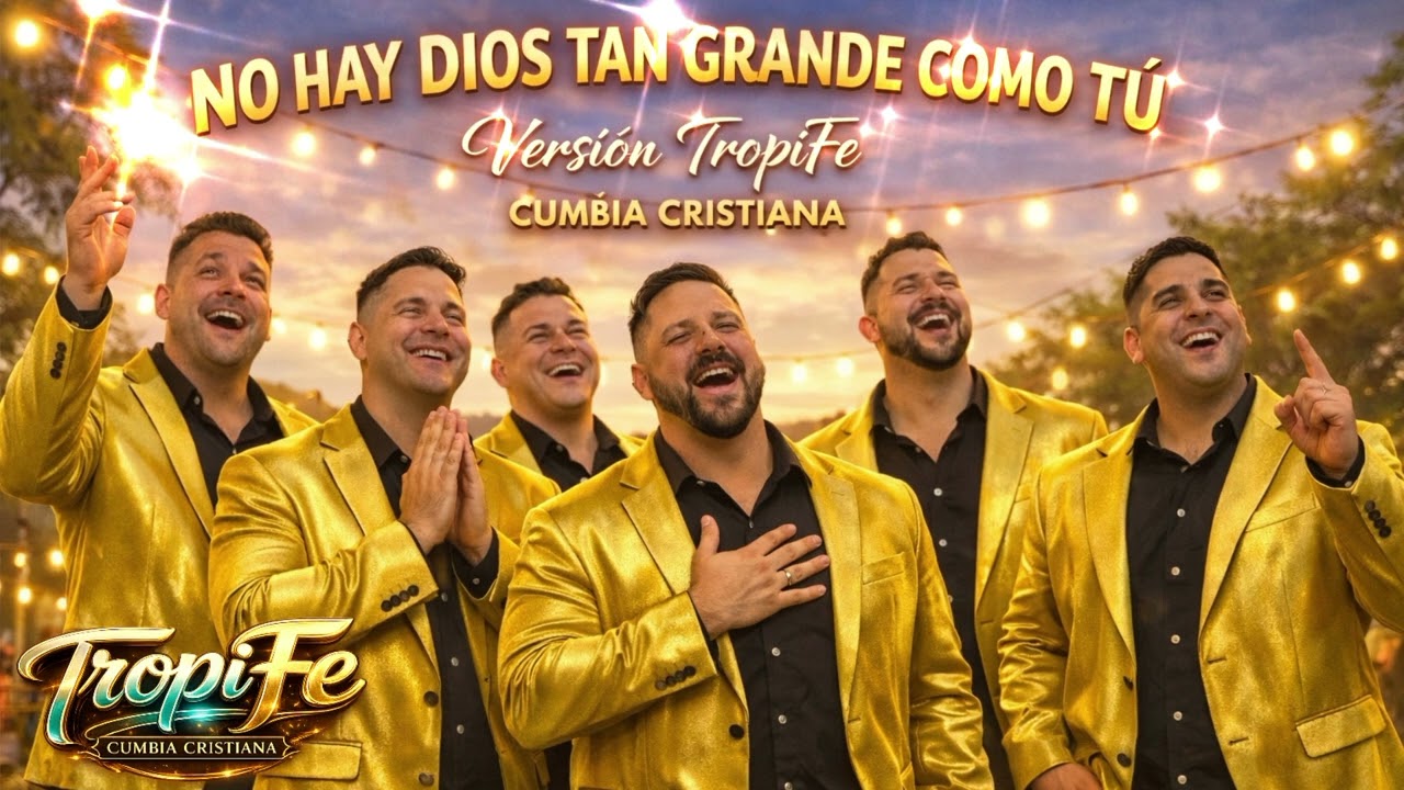 No hay Dios tan grande como Tú - Versión TropiFe | Cumbia Cristiana 2026