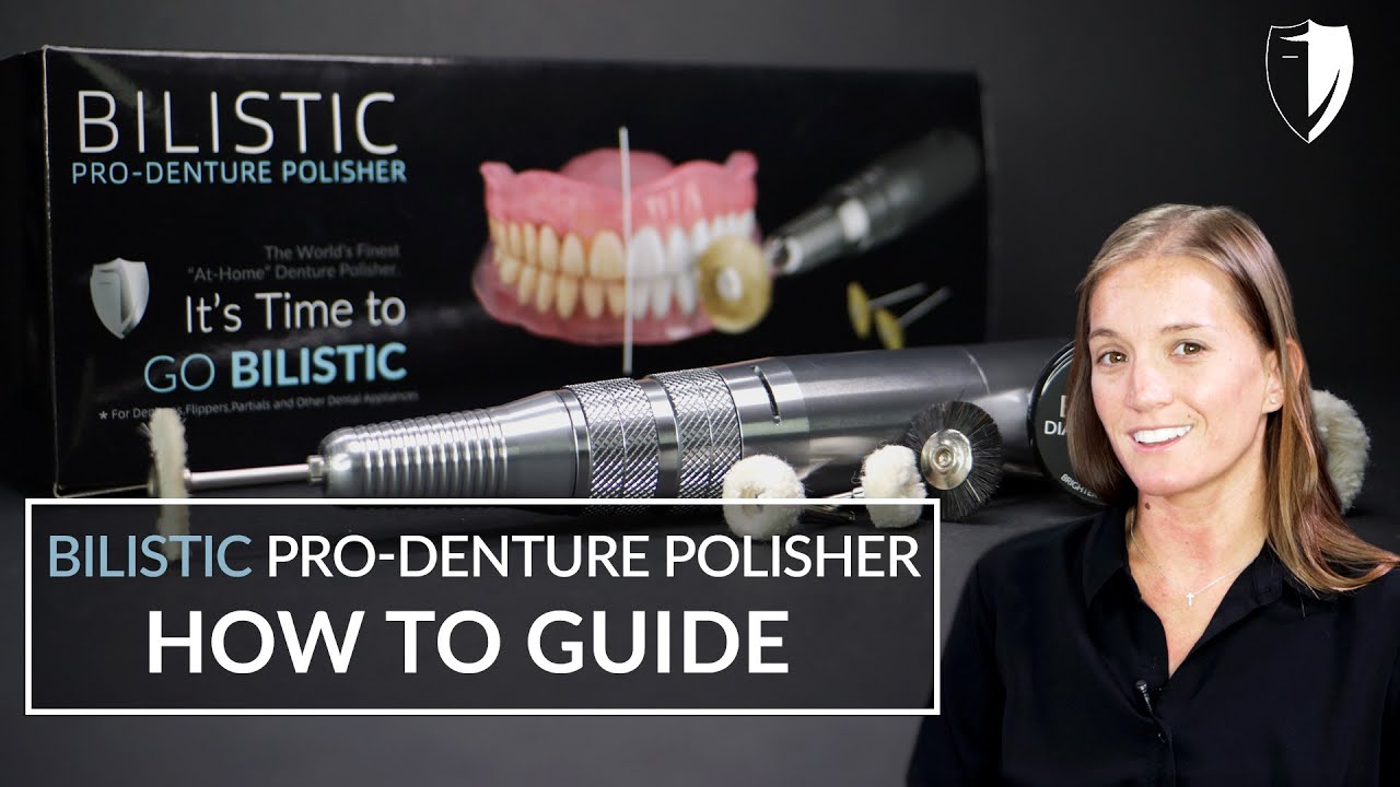 Cleaning Dentures with a Bilistic Denture Polisher - The Best Way to Clean Your Dentures