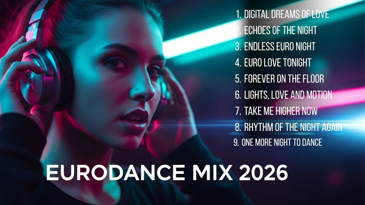 EURODANCE MIX 2026 ⚡  Feel the Energy • One More Night to Dance