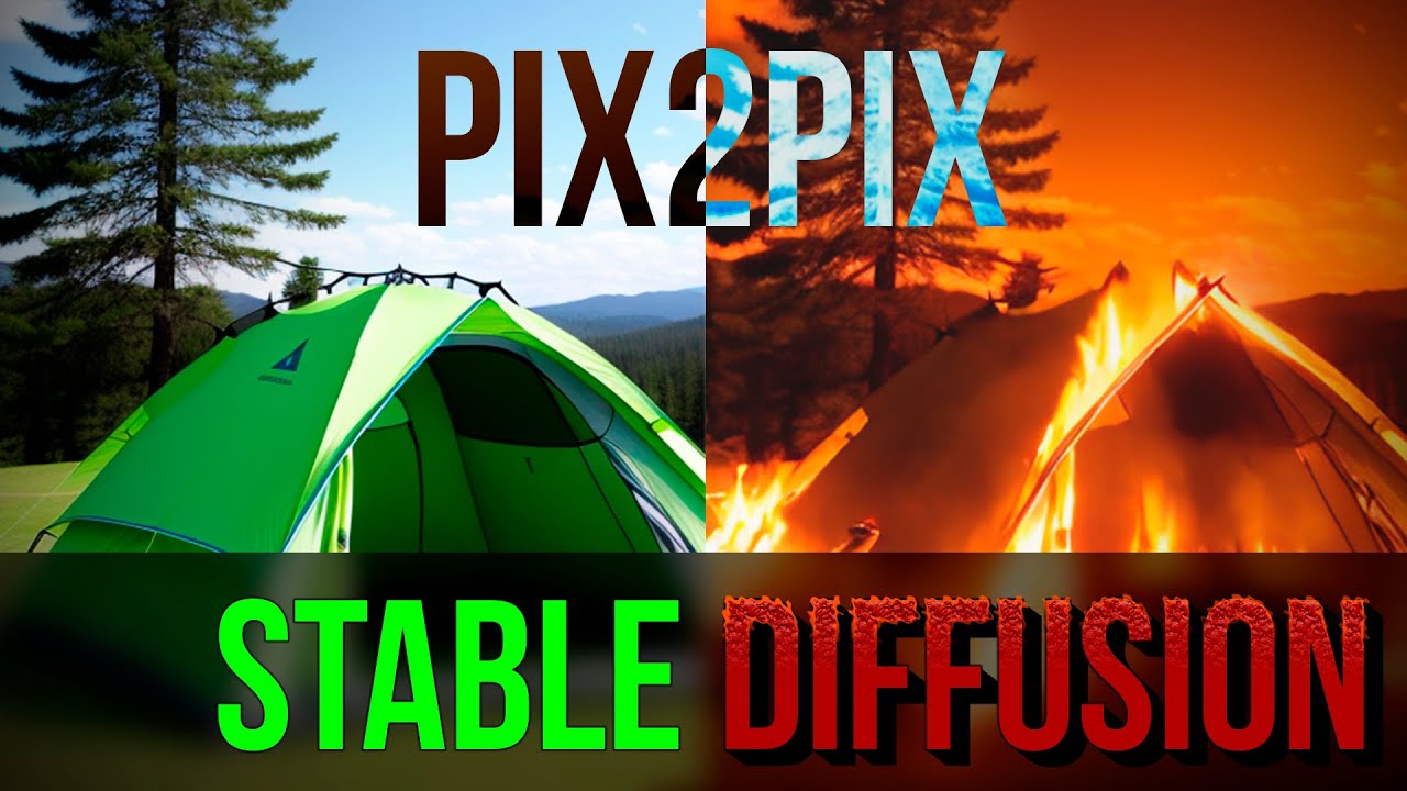 Stable Diffusion – Instruct pix2pix – меняем готовый результат