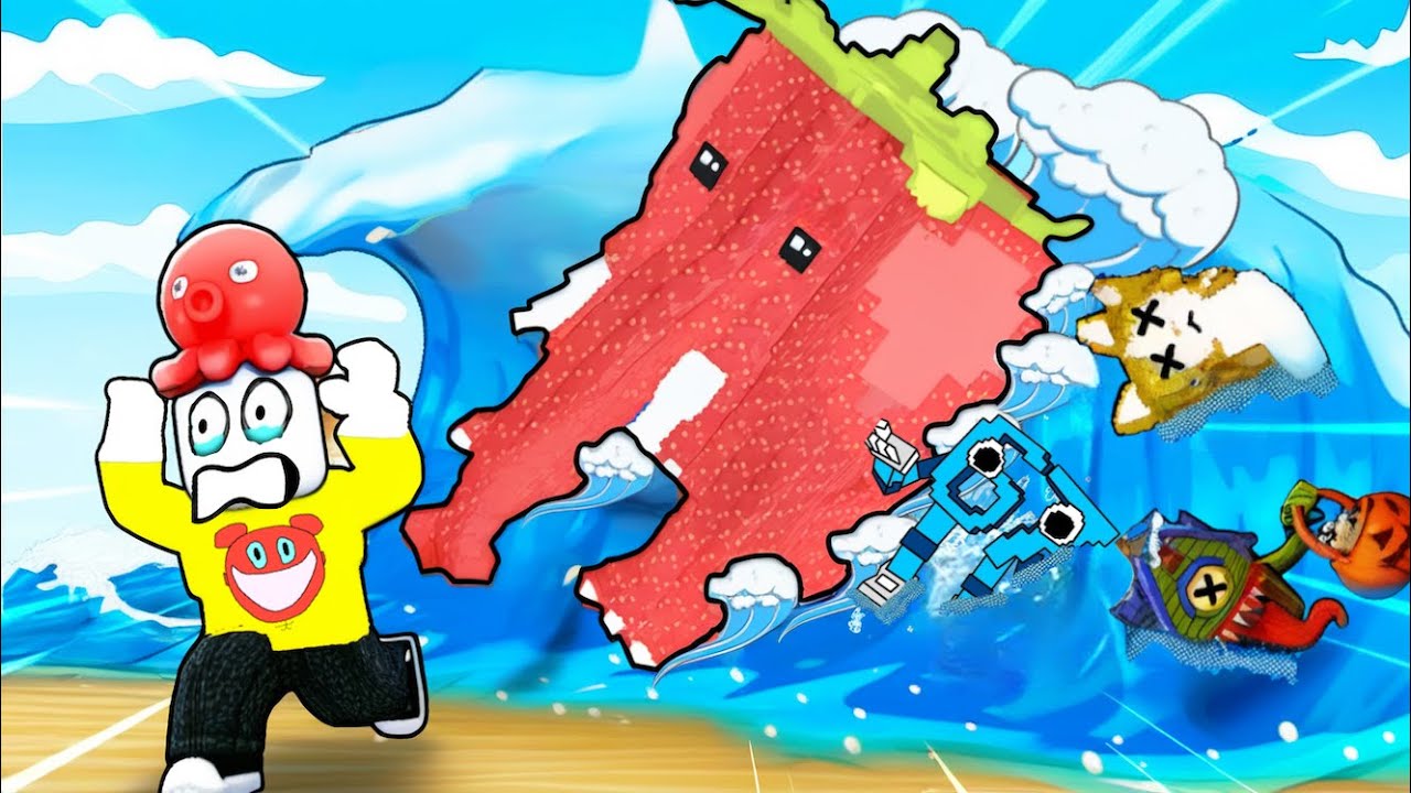 ブレインロットが流されるブレインロットの進化するロブロックス【 Roblox 】