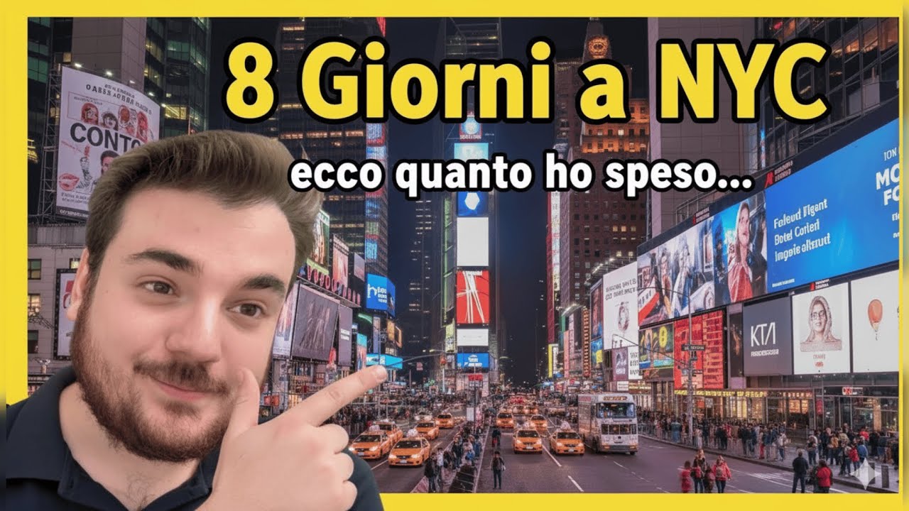 NYC &egrave; davvero cos&igrave; CARA? 🤯 Ecco quanto ho speso in 8 giorni 🇺🇸