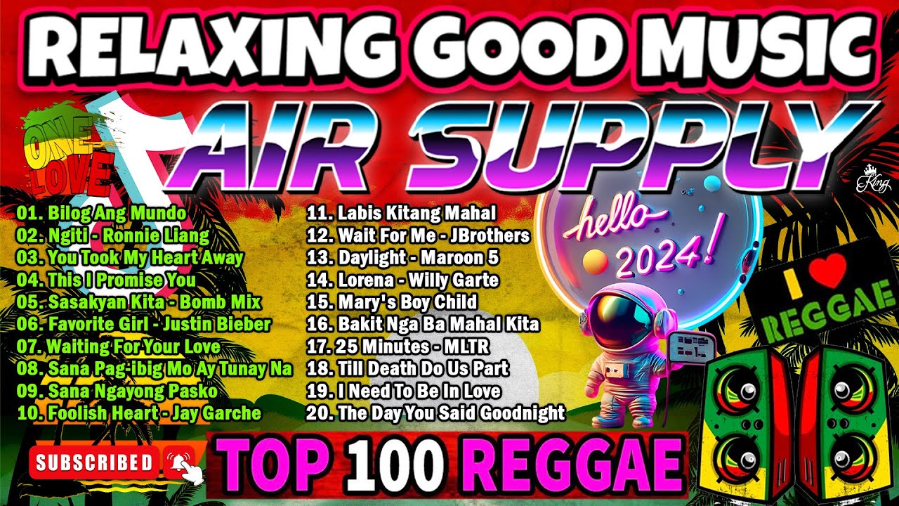 Reggae Air Supply Original 2024 By DJ Mhark Ansale 🌈[ REGGAE MIX ] New Favorite Reggae Best Songs