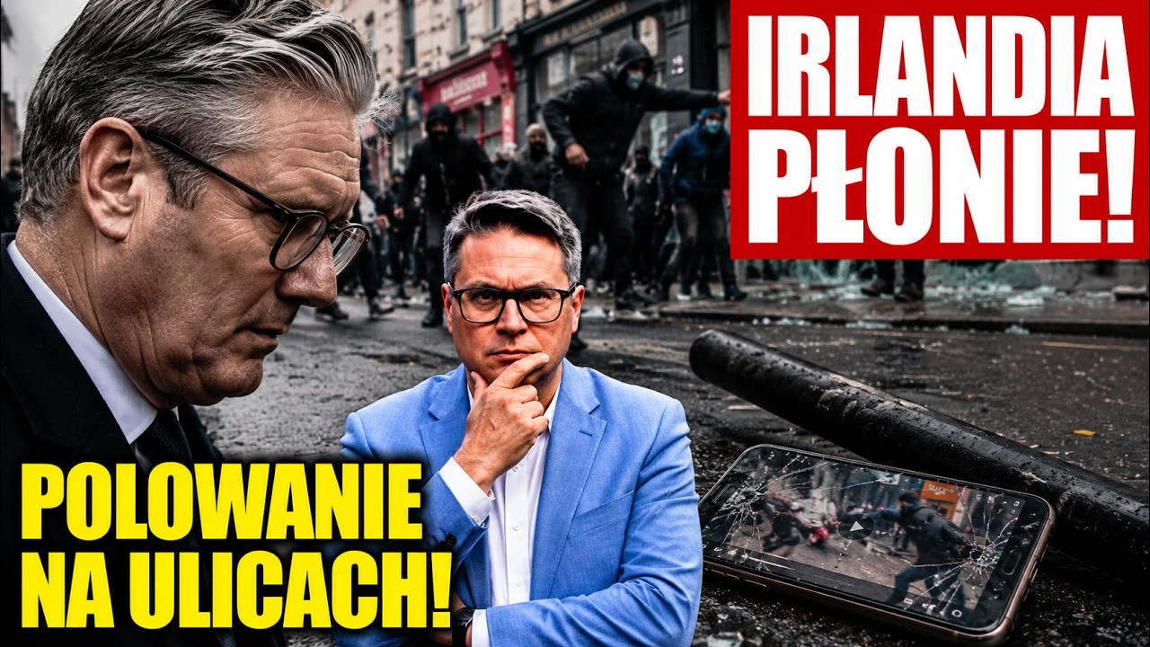 POLOWANIE NA ULICACH BELFASTU | Keir Starmer traci kontrolę, a system migracyjny zbankrutował