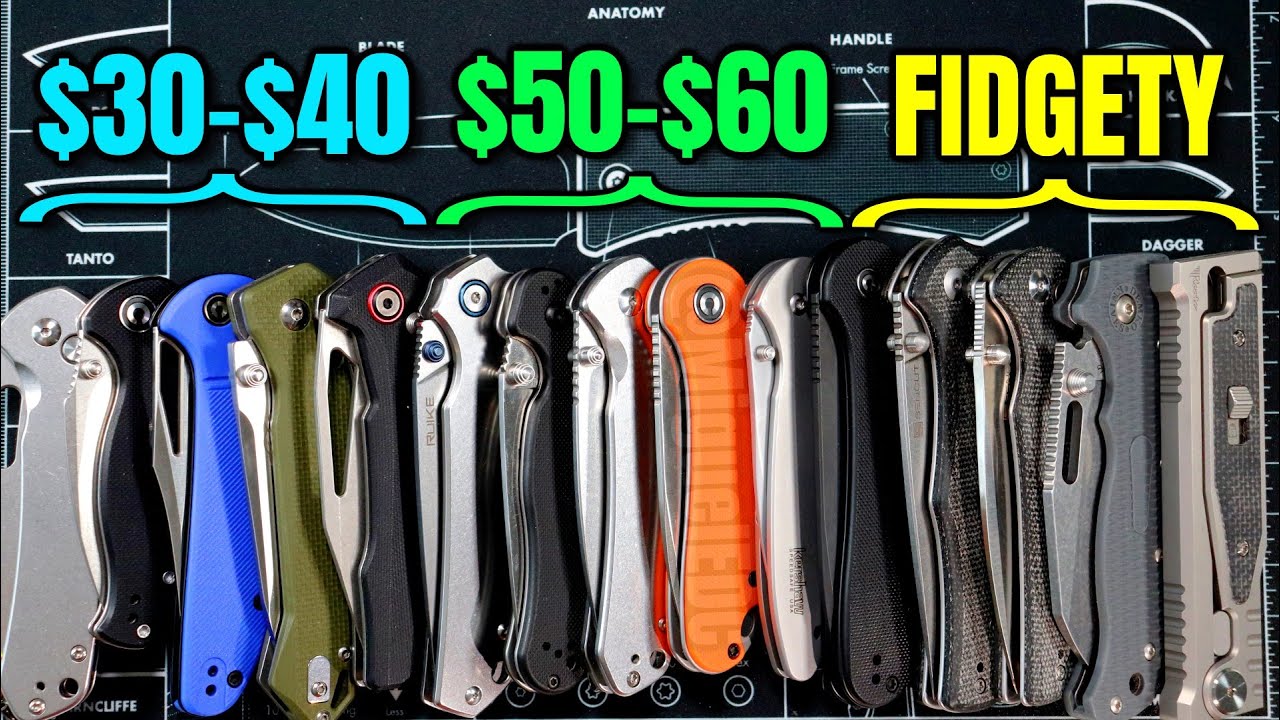 Let's Talk EDC Knives: Budget Knives, Fidget Friendly Knives and More!