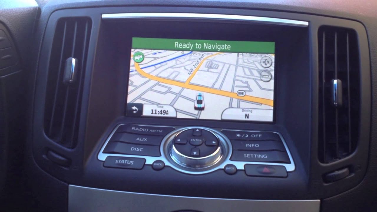 NTX-NISSAN / INFINITI - ADD TOUCH SCREEN GARMIN NAVIGATION + VIDEO IN TO NISSAN / INFINITI