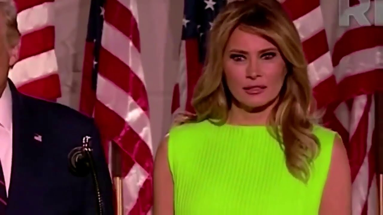 When Melania met Ivanka onstage at the RNC