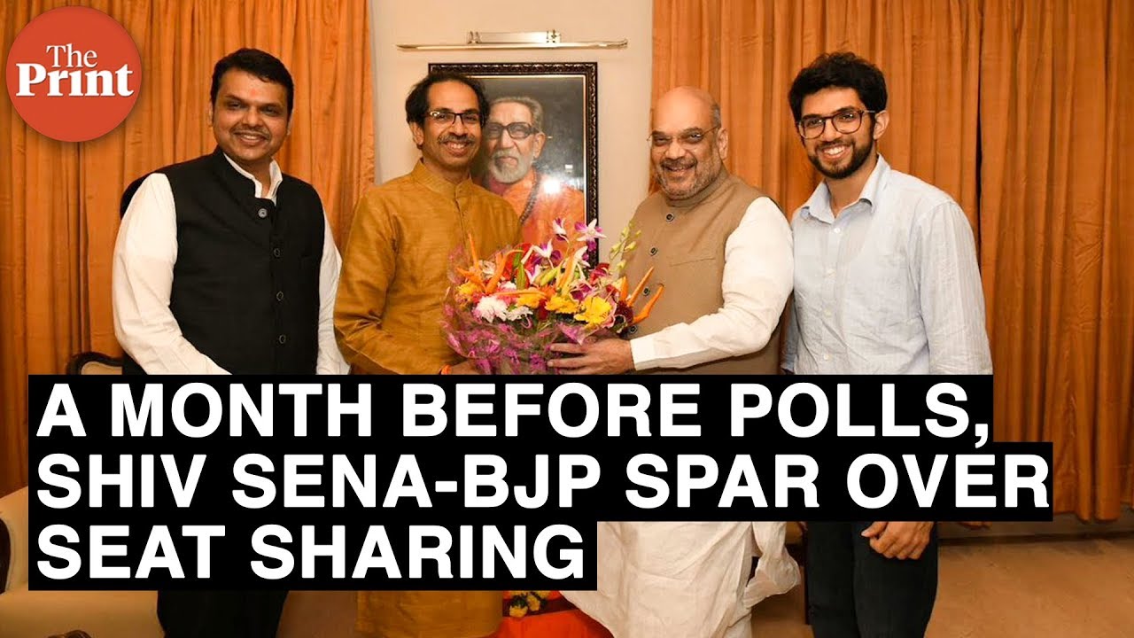 A month before polls, Shiv Sena-BJP spar over seat sharing