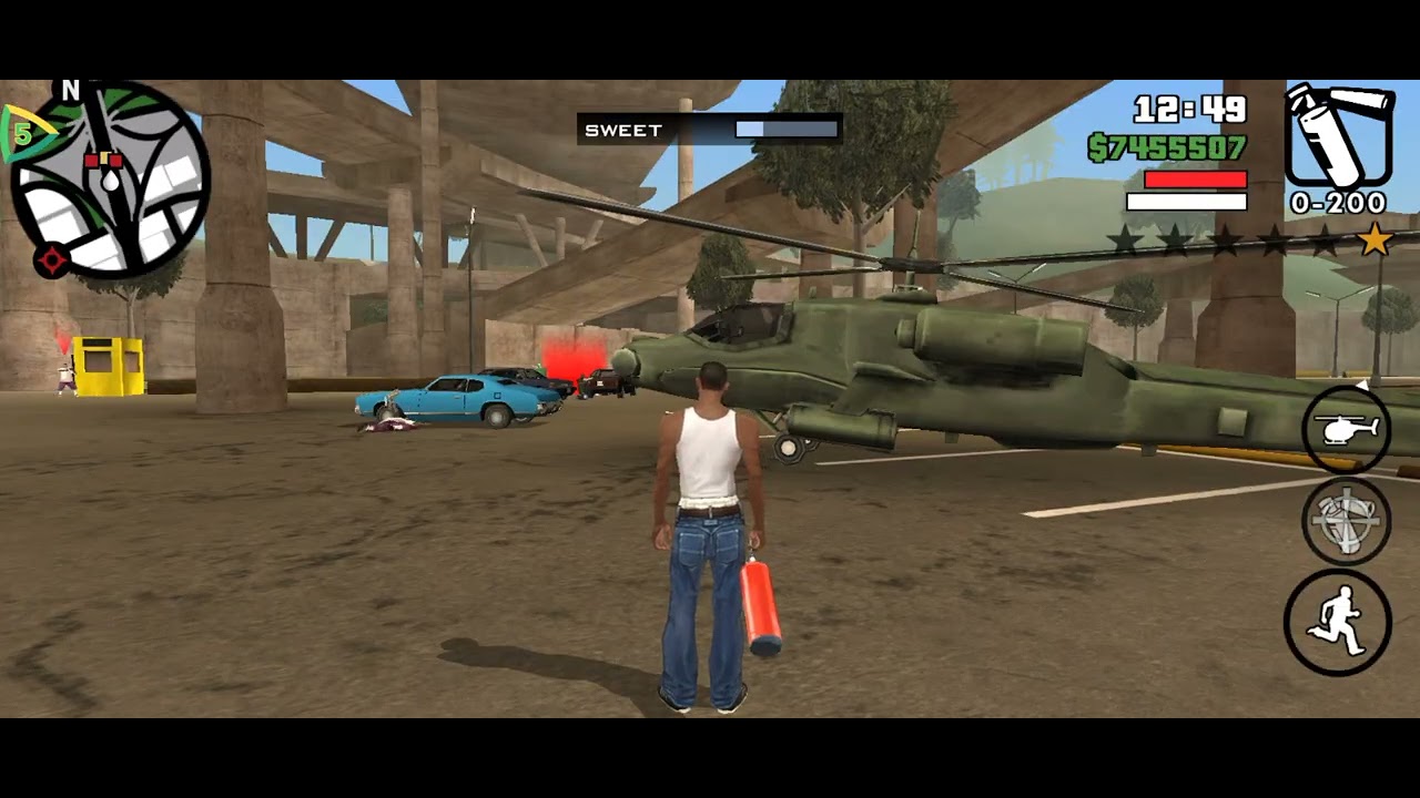Gta sa mission GREEN SABRE. CJ SAVE  SWEET LIFE VINVOOD @GAMESPLAYERS07