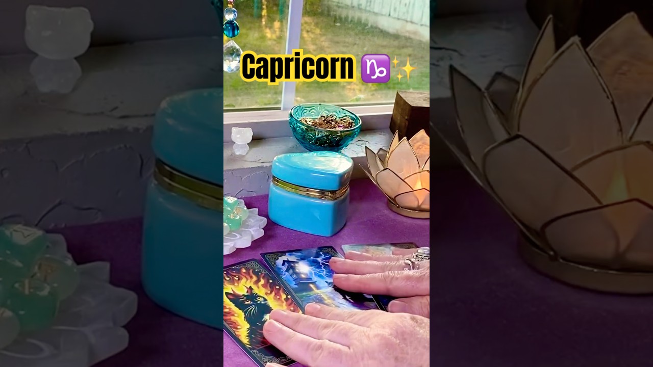 CAPRICORN ♑️✨Tarot Reading Today #capricorn #tarot #horoscope #tarotreading #capricornreading
