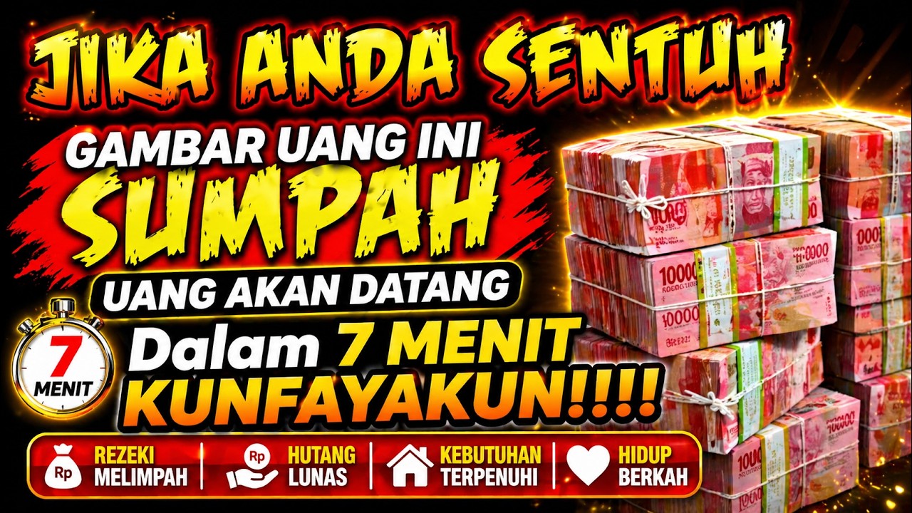 PUTAR 7 M3NIT LANGSUNG KAYA!!! doa pembuka rezeki dari segala penjuru,doa nabi sulaiman,gus husein